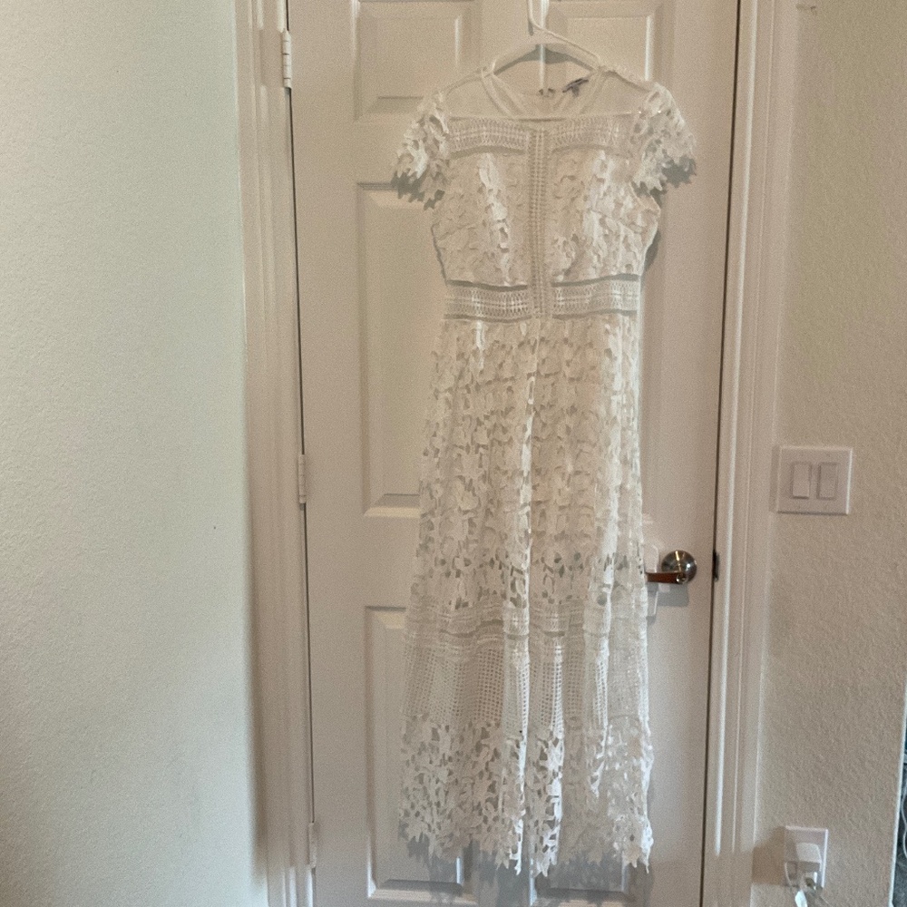 White dress